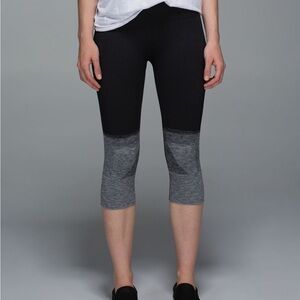 Lululemon Seamlessly Street Crop, Size 4